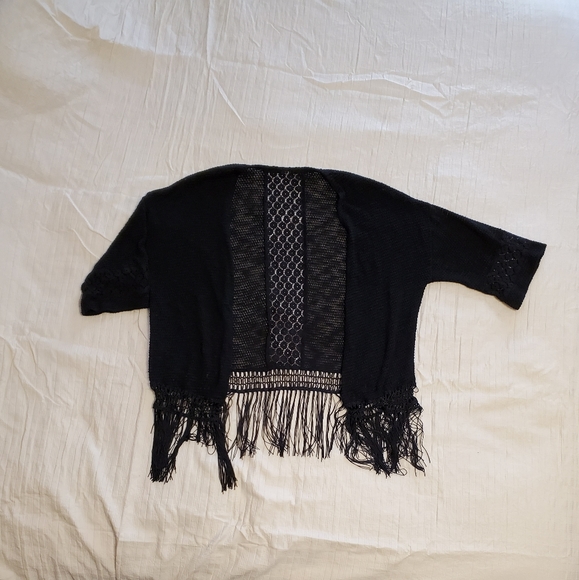 Black Duster/Cardigan - Picture 3 of 3